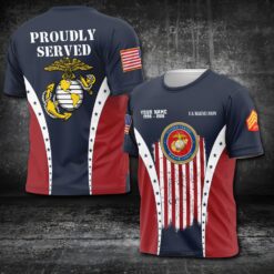 US Marine Corps, E 7 Marines Gunnery Sergeant - T-Shirt