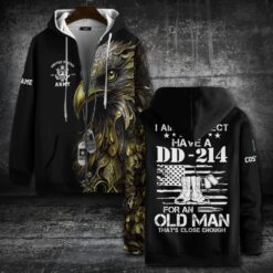 US Army, E 9 Army Sergeant Major - Zip Hoodie