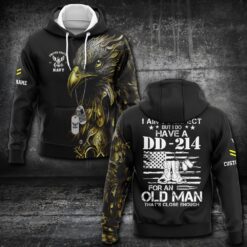 US Navy, E 9 Gold - Hoodie