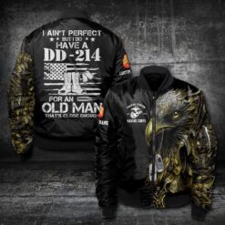 US Marine Corps, Proud To Have Served - Bomber Jacket