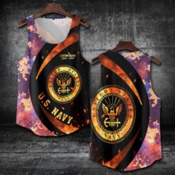 US Navy, E 7 Red - Tank-Top