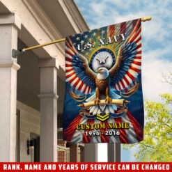 US Navy, E 5 Red - House Flag