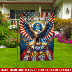 US Air Force, Honor, Duty, Service - Garden Flag
