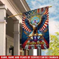 US Coast Guard, E 3 Blue - House Flag