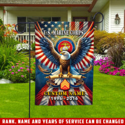 US Marines, The Devil Dogs - Garden Flag