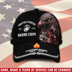 US Marine Corps, Freedom Over Fear - Classic Cap