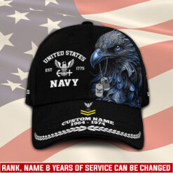 US Navy, E 7 Gold - Classic Cap