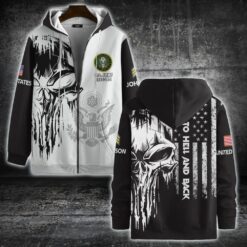 US Army, Be All You Can Be - Zip Hoodie