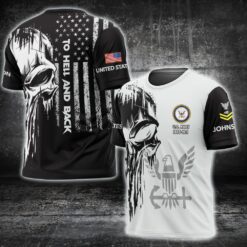 US Navy, E 6 Gold - T-Shirt