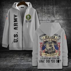 US Army, E 9 Army Sergeant Major - Zip Hoodie