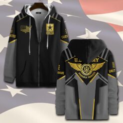 US Army, W 4 Army Chief Warrant Officer 4 - Zip Hoodie