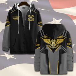 US Coast Guard, Defender of Freedom - Zip Hoodie