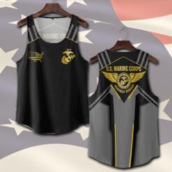 US Marine Corps, Never Retreat, Never Surrender - Tank-Top