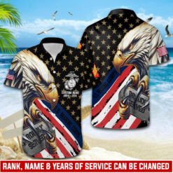 US Marine Corps, Proud To Have Served - Hawaii Shirt