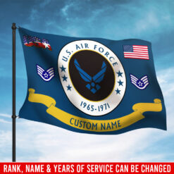 US Air Force , E 3 Air Force Airman First Class - Flying Flag 3×5 Feet(90×150 Cm)