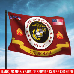 US Marine Corps, O 2 Marines First Lieutenant - Flying Flag 3×5 Feet(90×150 Cm)