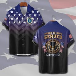 US Air Force , Thank a Veteran - Short Sleeve Button Shirt