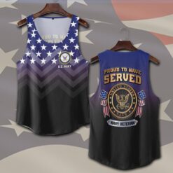 US Navy, By Sea, Air and Land - Tank-Top