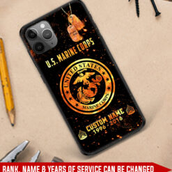 US Marine Corps, Honor The Fallen - Soft Phone Case