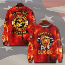 US Marine Corps, E 6 Marines Staff Sergeant - Sweatshirt