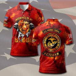 US Marine Corps, I Walked The Walk - Polo Shirt