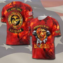 US Marine Corps, Once A Marine, Always A Marine - T-Shirt