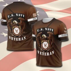 US Navy, E 6 Gold - T-Shirt