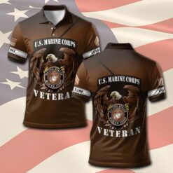 US Marine Corps, E 8 Marines Master Sergeant - Polo Shirt