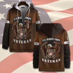US Marine Corps, All Gave Some, Some Gave All - Zip Hoodie