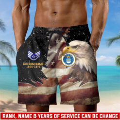 US Air Force , E 8 Air Force Senior Master Sergeant - Men's Shorts