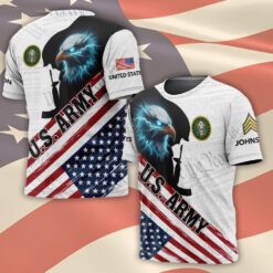 US Army, E 3 Army Private First Class - T-Shirt