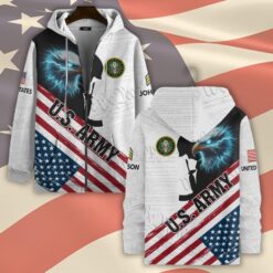 US Army, O 5 Army Lieutenant Colonel - Zip Hoodie