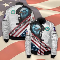 US Coast Guard, Defender of Freedom - Bomber Jacket
