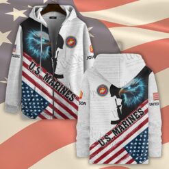 US Marine Corps, Proud To Have Served - Zip Hoodie