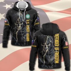 US Coast Guard, E 5 Red - Hoodie