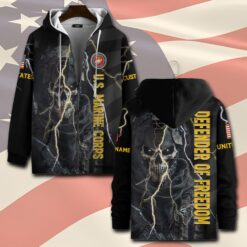US Marine Corps, I Walked The Walk - Zip Hoodie