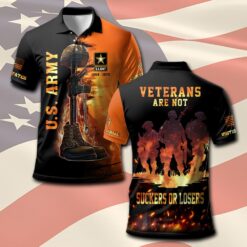 US Army, Land Of The Free, Because Of The Brave - Polo Shirt