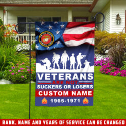 US Marines, E 8 Marines First Sergeant - Garden Flag