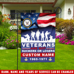 US Navy, E 3 Red - Garden Flag