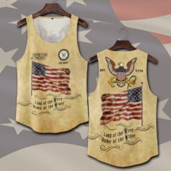 US Navy, E 7 Red - Tank-Top