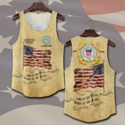 US Coast Guard, E 6 Gold - Tank-Top