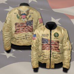 US Army, Remember - Honor - Respect - Bomber Jacket