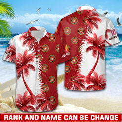 US Marine Corps, Honoring All Who Served - Hawaii Shirt