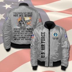 US Air Force , Freedom Over Fear - Bomber Jacket