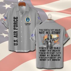 US Air Force , E 5 Air Force Staff Sergeant - Short Sleeve Button Shirt