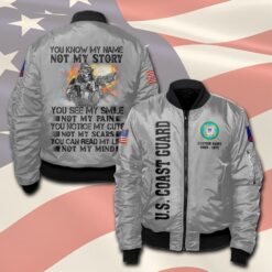 US Coast Guard, E 8 Gold - Bomber Jacket