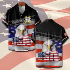 US Coast Guard, Always Ready - Short Sleeve Button Shirt