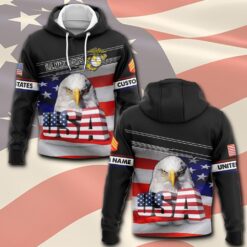 US Marine Corps, E 8 Marines First Sergeant - Hoodie