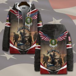 US Army, Honoring All Who Served - Zip Hoodie