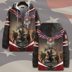 US Marine Corps, E 4 Marines Corporal - Zip Hoodie